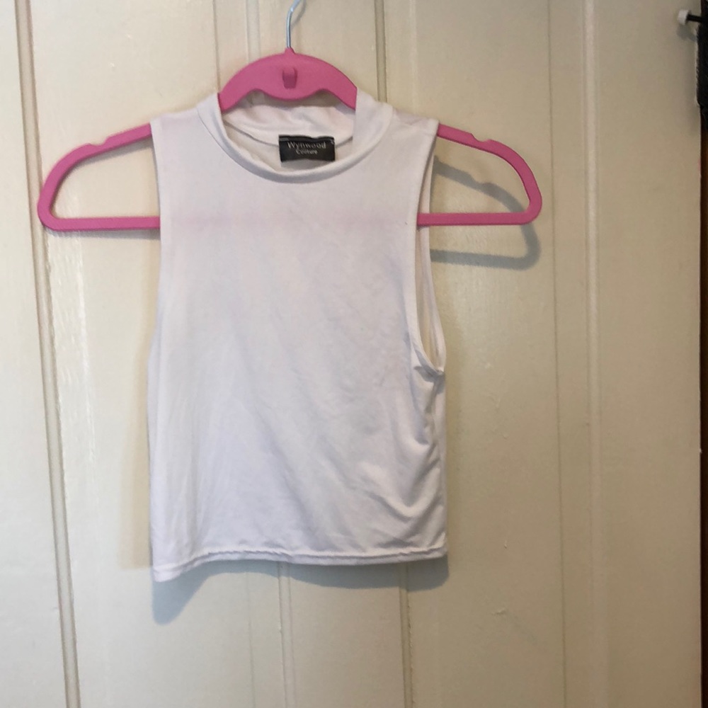 White tanktop